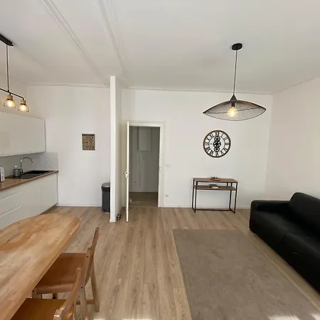 Appartement Cosy 48m Centre Et Gare à Pied Proche Musée D Art Moderne Wifi 4 Personnes